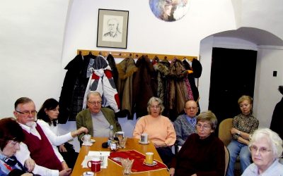 Čeští komici Hugo Hass a Jiří Voskovec